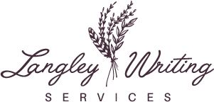 Langley Writing Services logo- subfooter